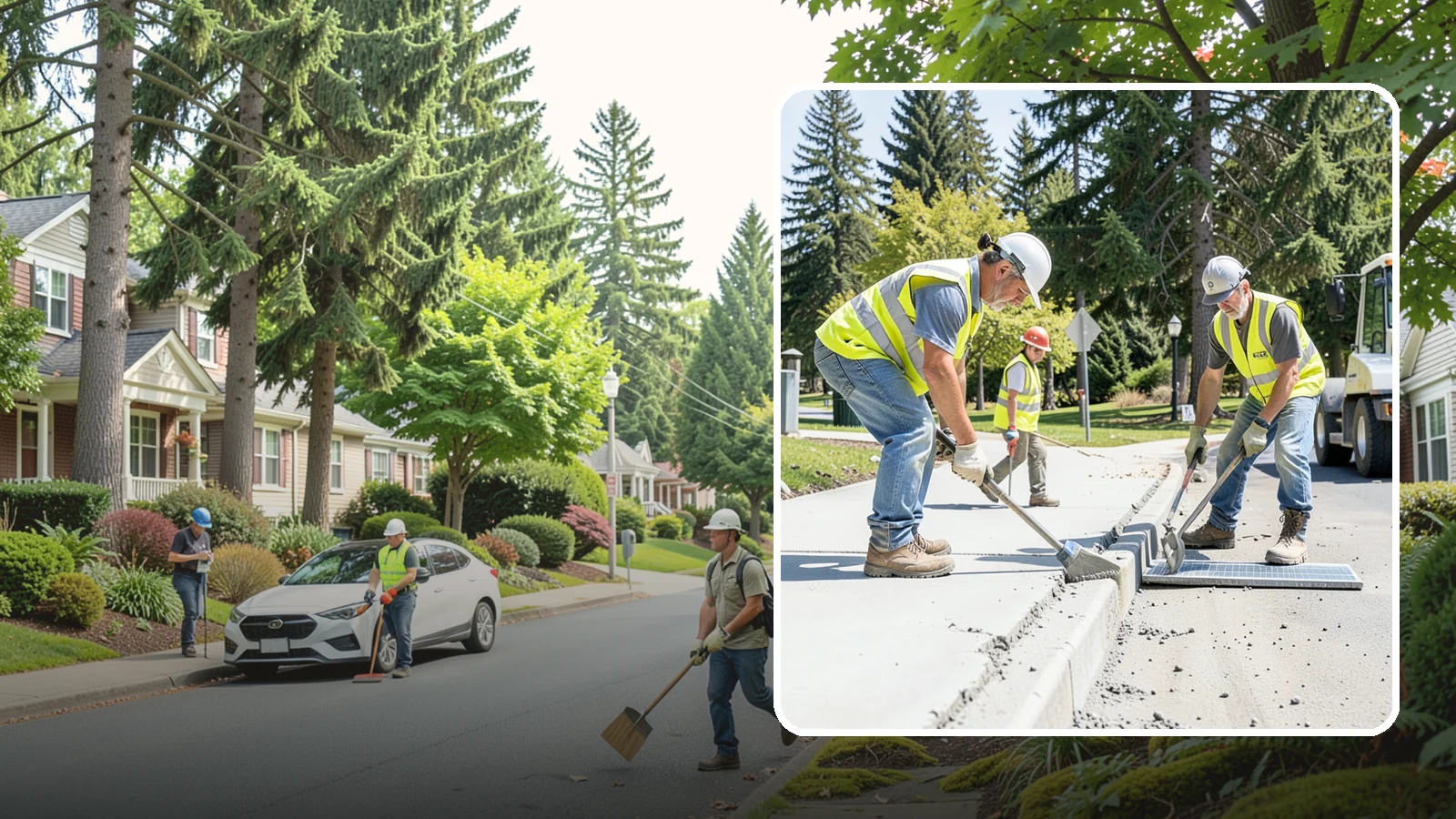 Concrete Grinding in Beaux Arts Village, King County, WA - Concrete grinding that levels uneven joints and surfaces to restore smooth, compliant pedestrian and access transitions.
