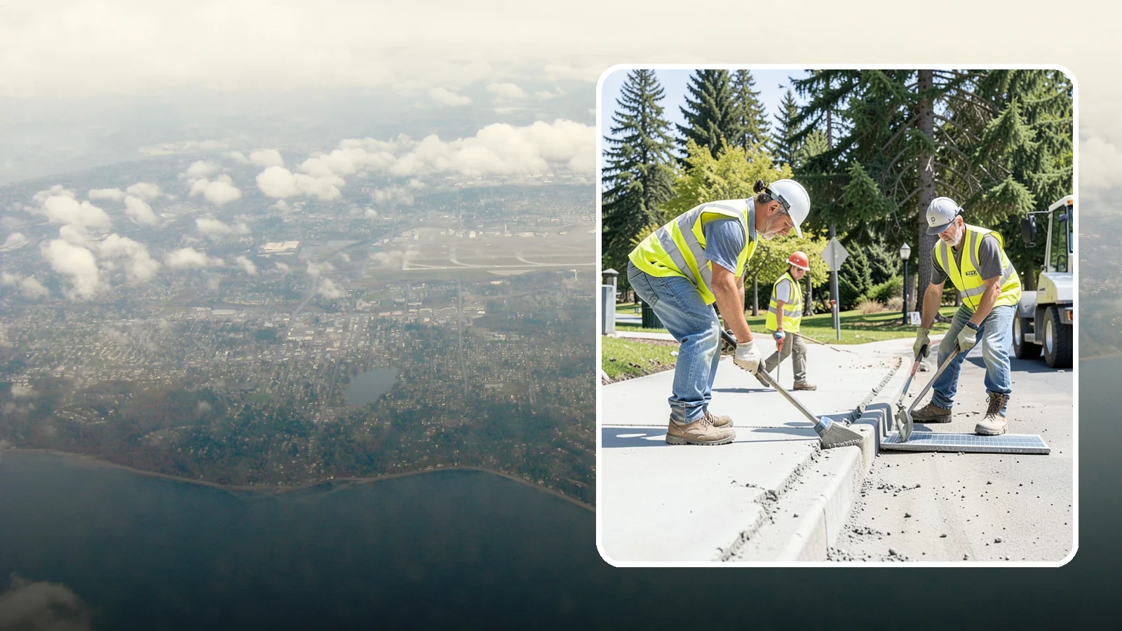 Concrete Grinding in Burien, King County, WA - Concrete grinding that levels uneven joints and surfaces to restore smooth, compliant pedestrian and access transitions.