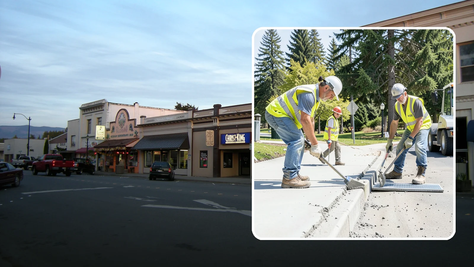 Concrete Grinding in Burlington, Skagit County, WA - Concrete grinding that levels uneven joints and surfaces to restore smooth, compliant pedestrian and access transitions.
