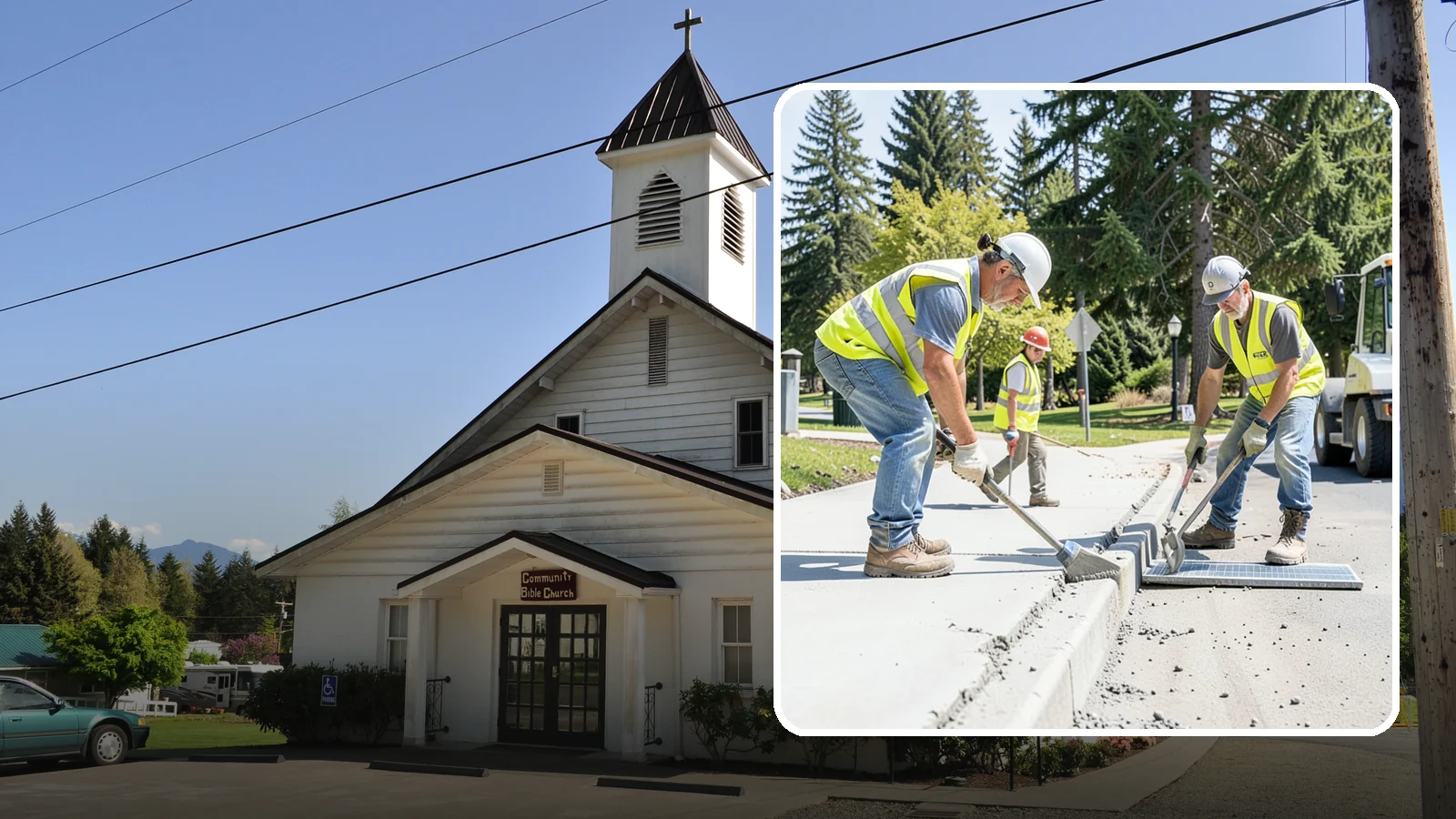 Concrete Grinding in Concrete, Skagit County, WA - Concrete grinding that levels uneven joints and surfaces to restore smooth, compliant pedestrian and access transitions.
