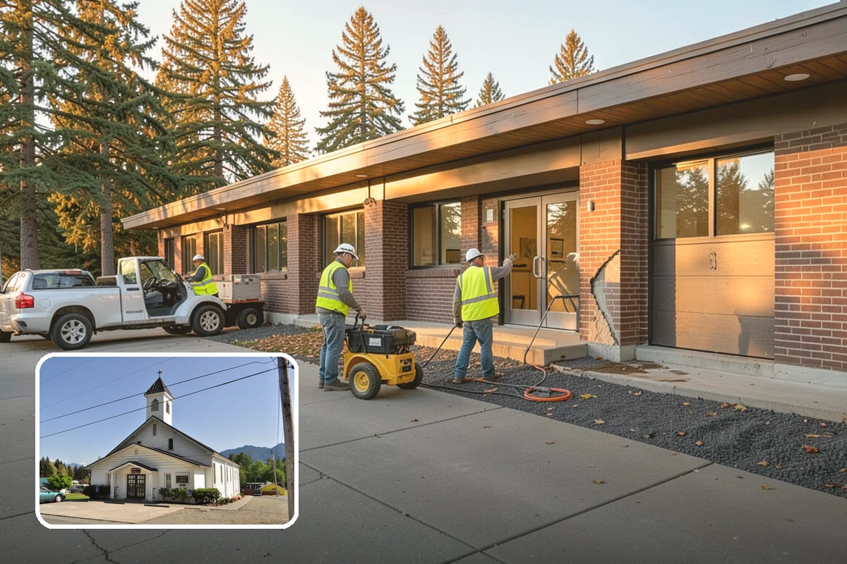 Concrete Grinding in Concrete, Skagit County, WA - Creates smooth, beveled transitions that meet accessibility standards