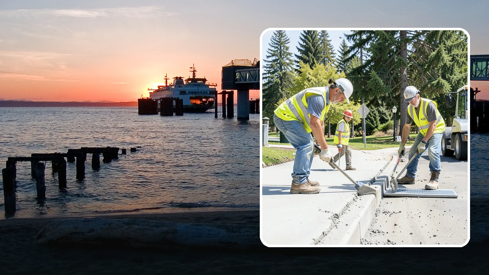 Concrete Grinding in Edmonds, Snohomish County, WA - Concrete grinding that levels uneven joints and surfaces to restore smooth, compliant pedestrian and access transitions.