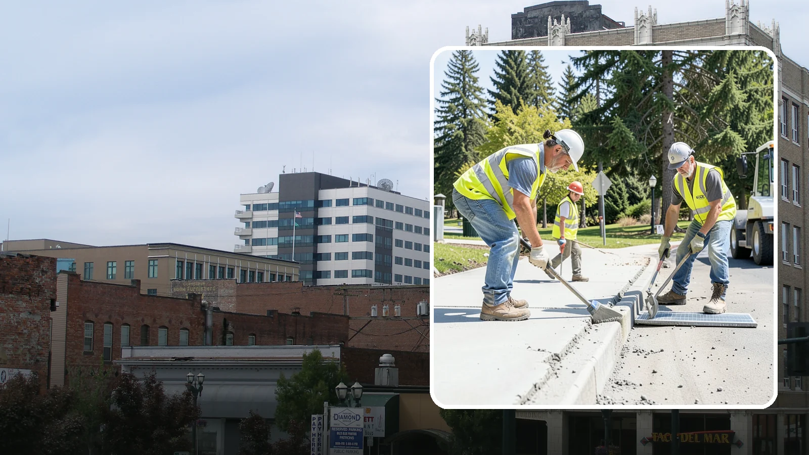 Concrete Grinding in Everett, Snohomish County, WA - Concrete grinding that levels uneven joints and surfaces to restore smooth, compliant pedestrian and access transitions.