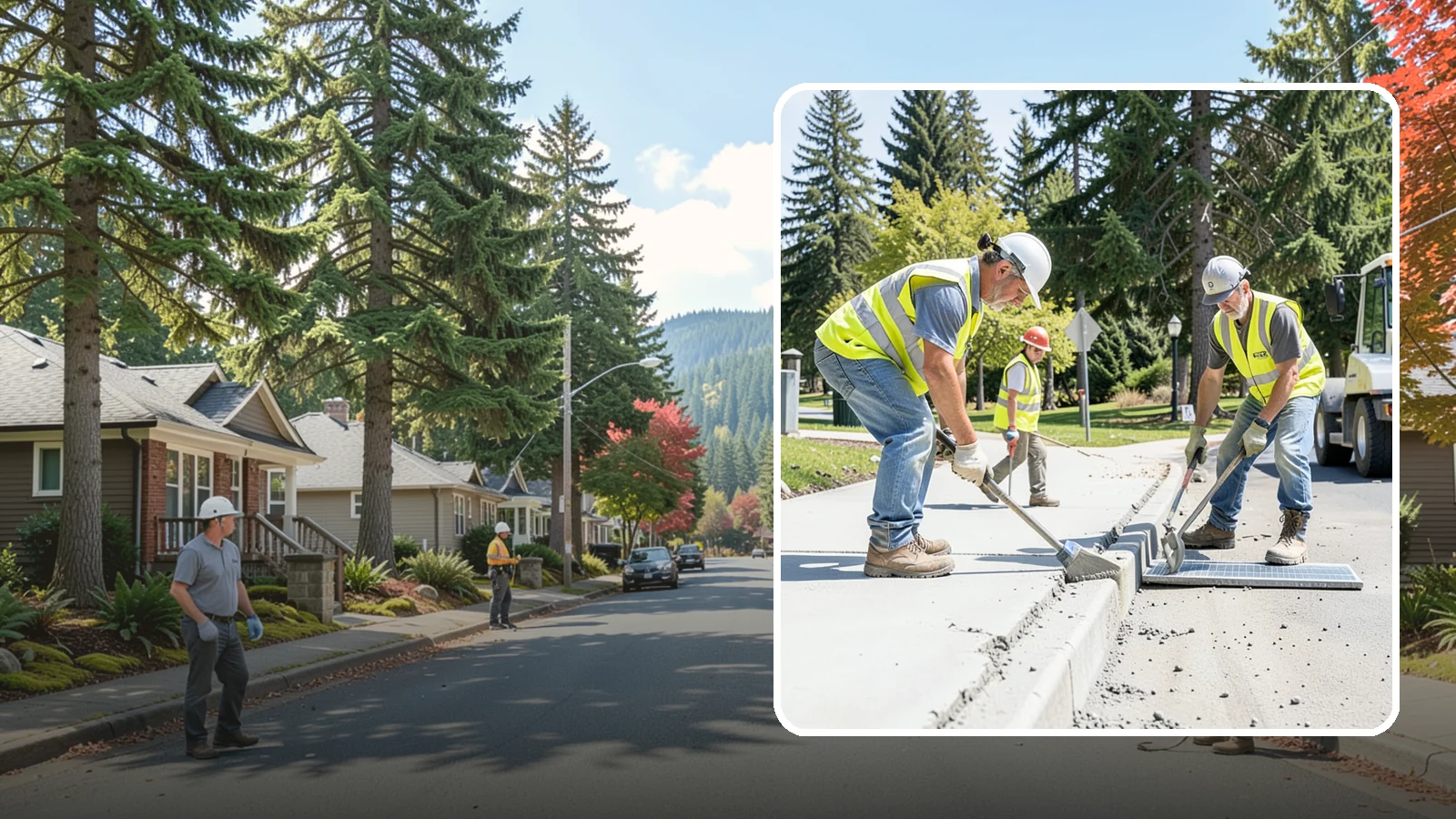Concrete Grinding in Hunts Point, King County, WA - Concrete grinding that levels uneven joints and surfaces to restore smooth, compliant pedestrian and access transitions.