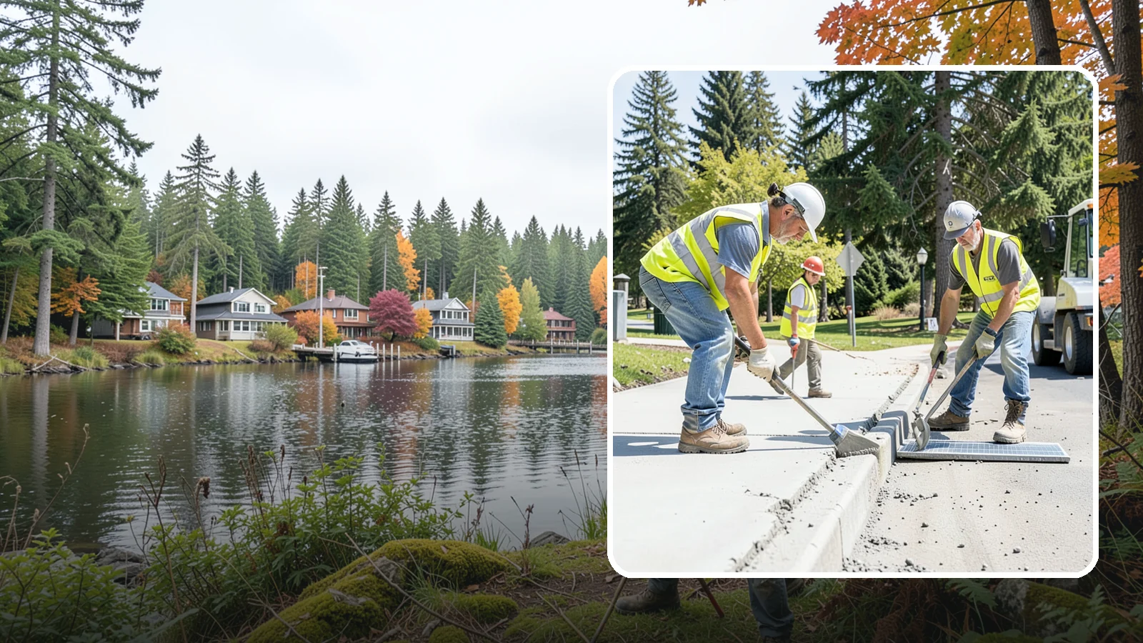 Concrete Grinding in La Conner, Skagit County, WA - Concrete grinding that levels uneven joints and surfaces to restore smooth, compliant pedestrian and access transitions.