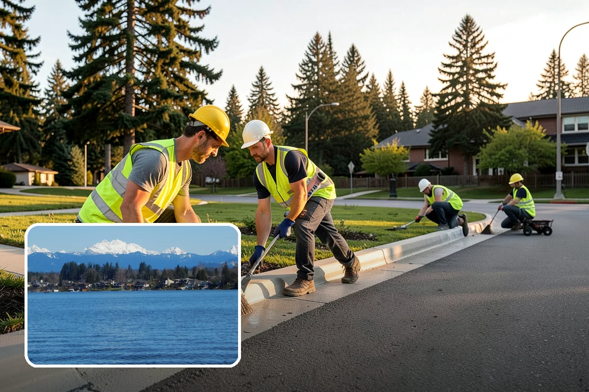 Concrete Grinding in Lake Stevens, Snohomish County, WA - Creates smooth, beveled transitions that meet accessibility standards