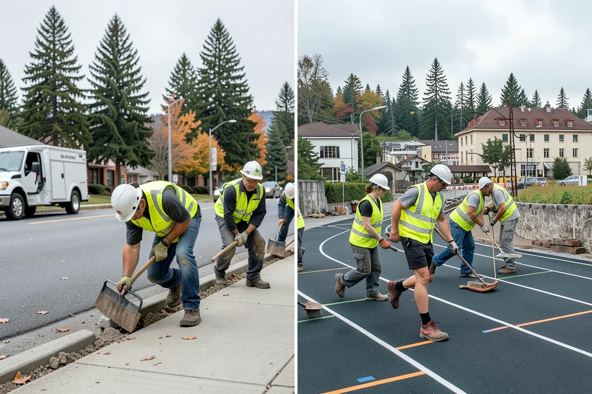Concrete Grinding in Maple Valley, King County, WA - Assess offsets and surface roughness to confirm grinding suitability