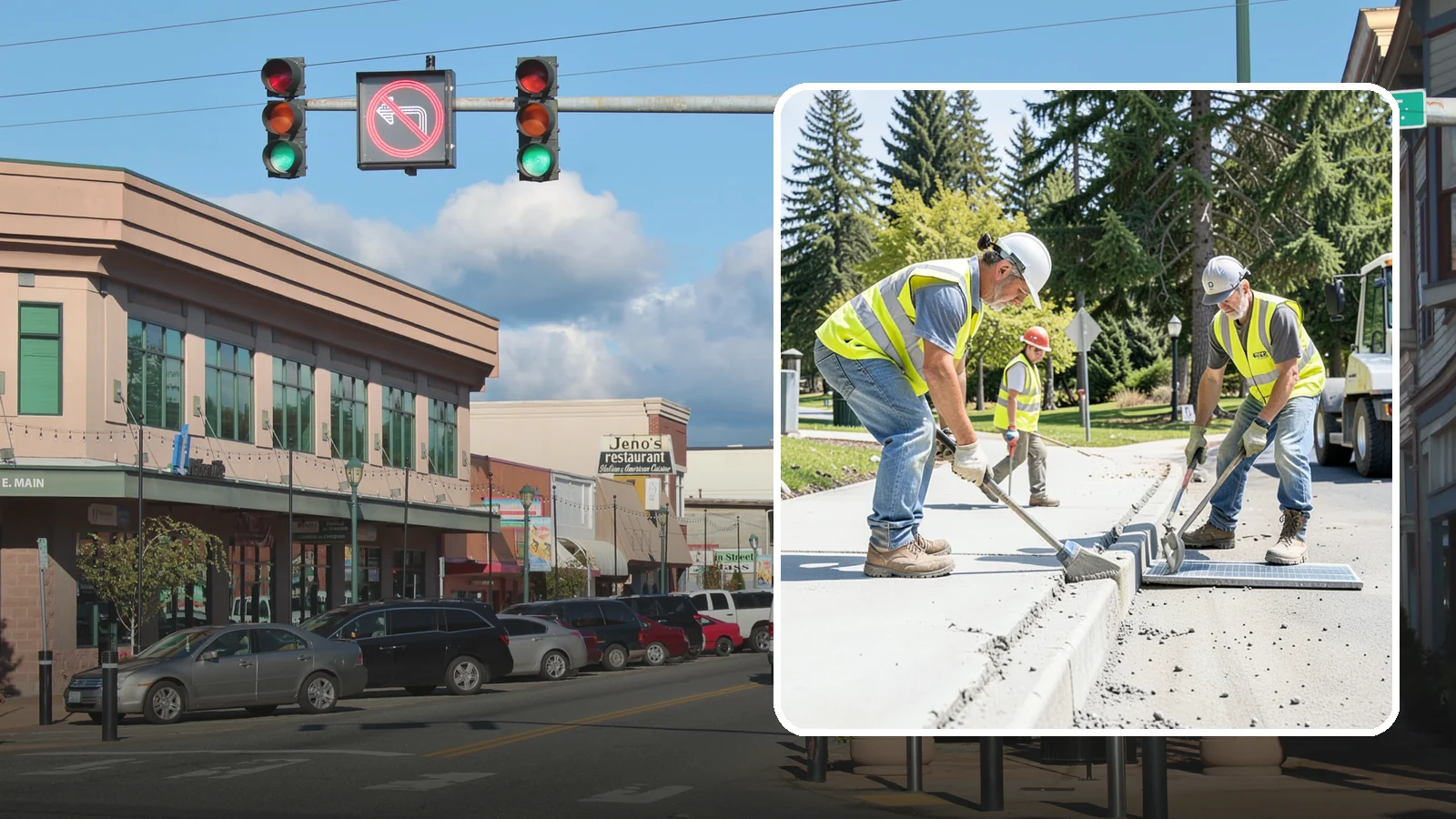 Concrete Grinding in Monroe, Snohomish County, WA - Concrete grinding that levels uneven joints and surfaces to restore smooth, compliant pedestrian and access transitions.