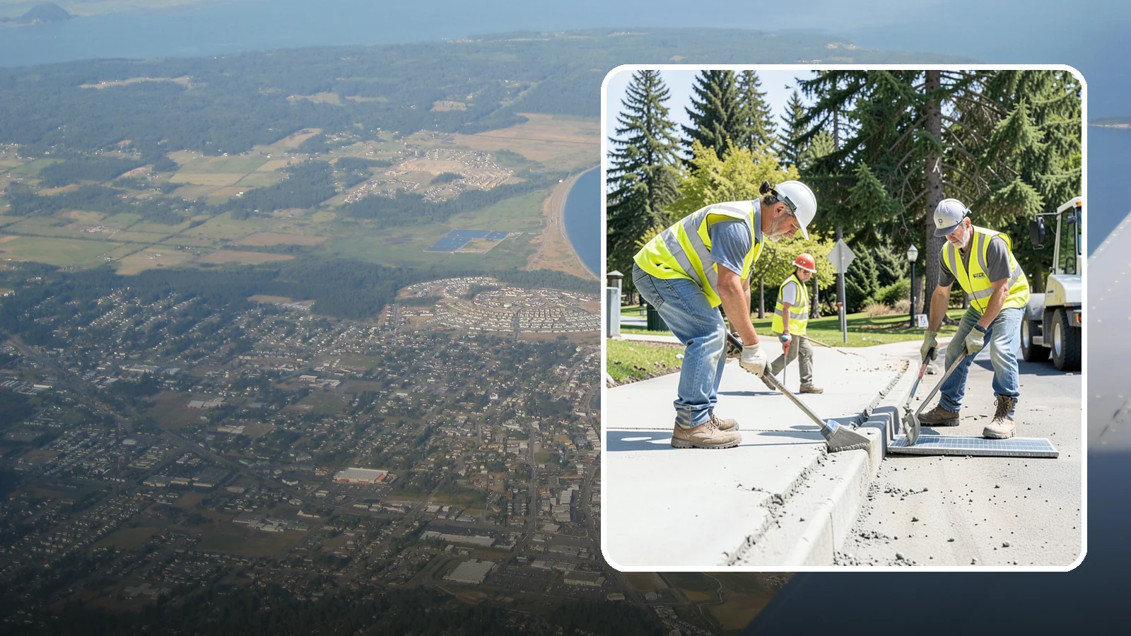 Concrete Grinding in Oak Harbor, Island County, WA - Concrete grinding that levels uneven joints and surfaces to restore smooth, compliant pedestrian and access transitions.