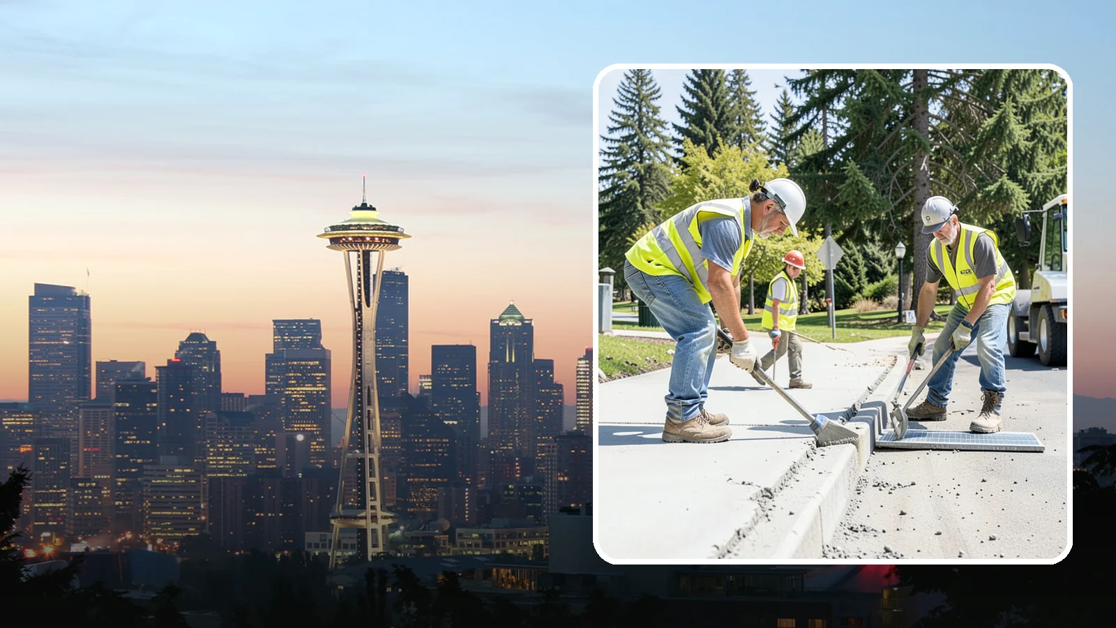 Concrete Grinding in Seattle, King County, WA - Concrete grinding that levels uneven joints and surfaces to restore smooth, compliant pedestrian and access transitions.