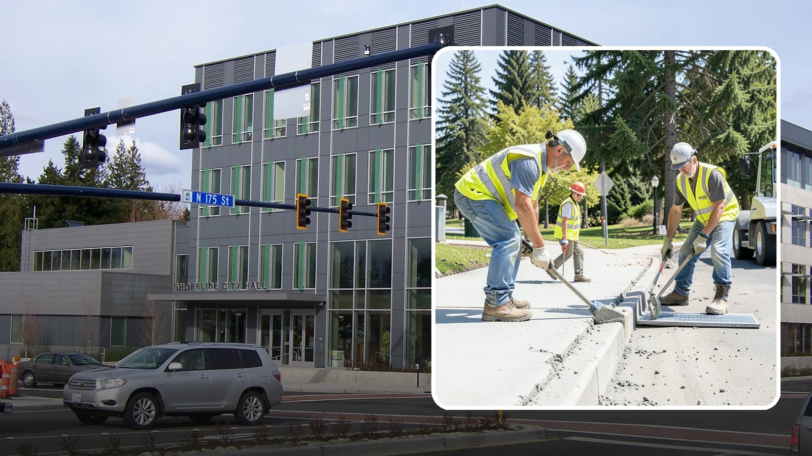 Concrete Grinding in Shoreline, King County, WA - Concrete grinding that levels uneven joints and surfaces to restore smooth, compliant pedestrian and access transitions.