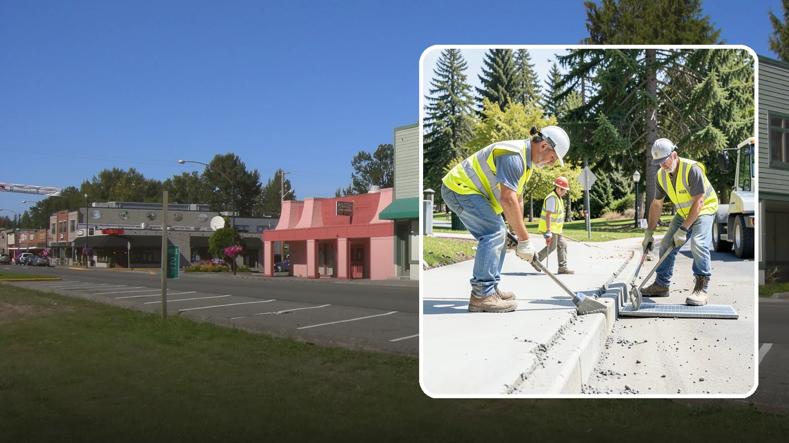 Concrete Grinding in Snoqualmie, King County, WA - Concrete grinding that levels uneven joints and surfaces to restore smooth, compliant pedestrian and access transitions.