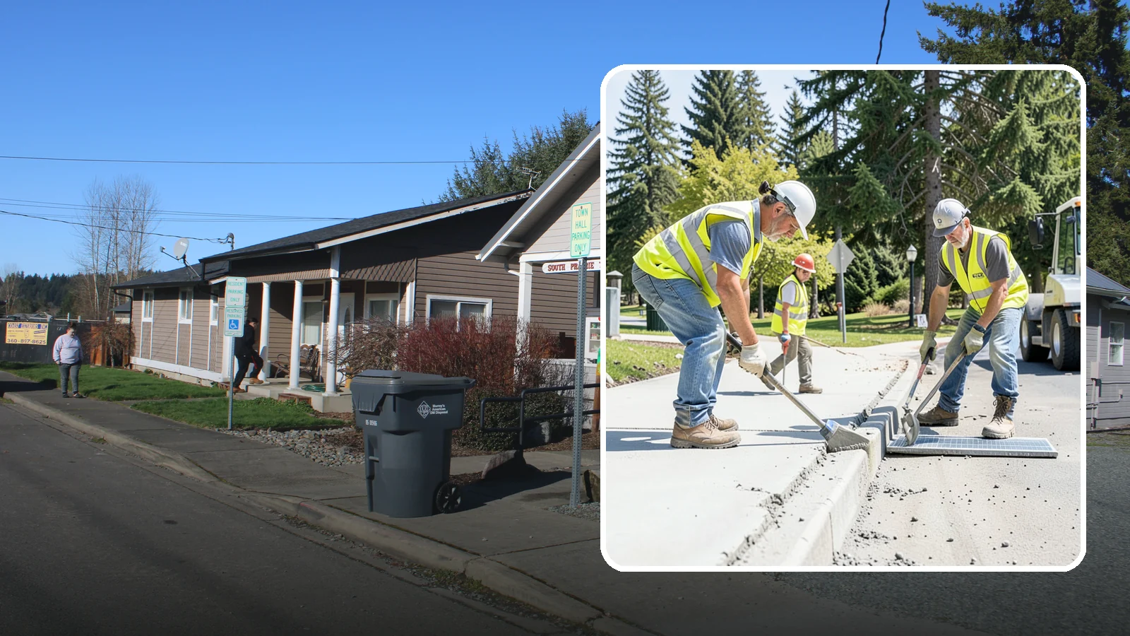 Concrete Grinding in South Prairie, Pierce County, WA - Concrete grinding that levels uneven joints and surfaces to restore smooth, compliant pedestrian and access transitions.
