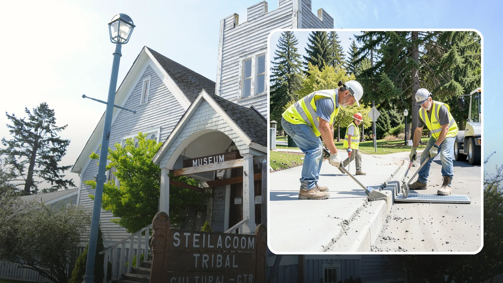 Concrete Grinding in Steilacoom, Pierce County, WA - Concrete grinding that levels uneven joints and surfaces to restore smooth, compliant pedestrian and access transitions.