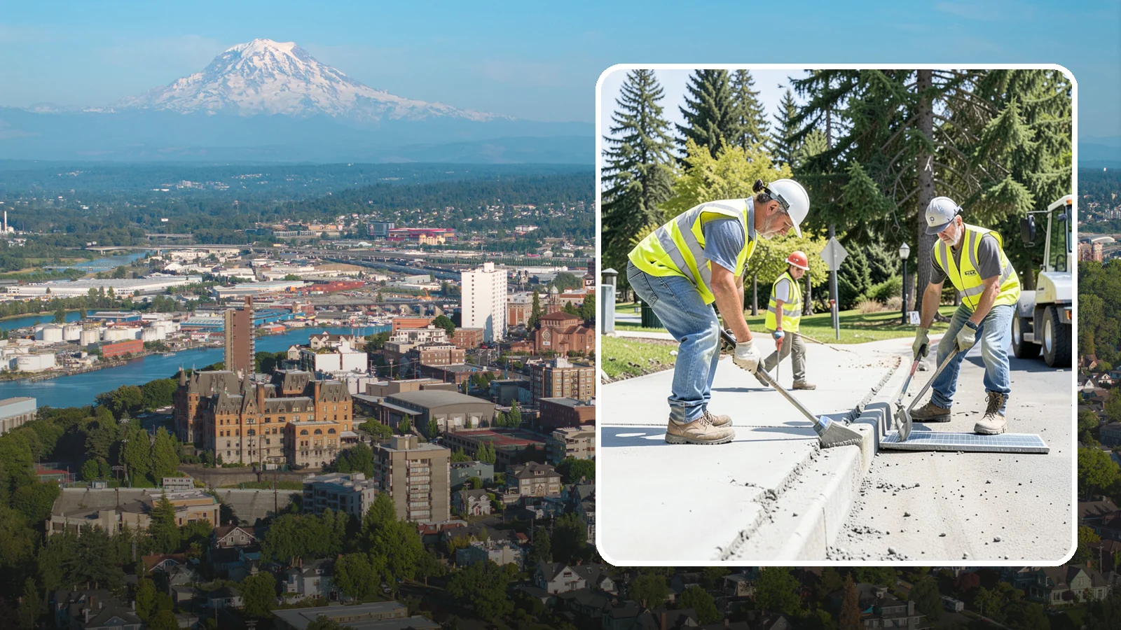 Concrete Grinding in Tacoma, Pierce County, WA - Concrete grinding that levels uneven joints and surfaces to restore smooth, compliant pedestrian and access transitions.
