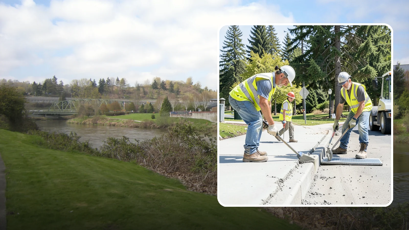 Concrete Grinding in Tukwila, King County, WA - Concrete grinding that levels uneven joints and surfaces to restore smooth, compliant pedestrian and access transitions.