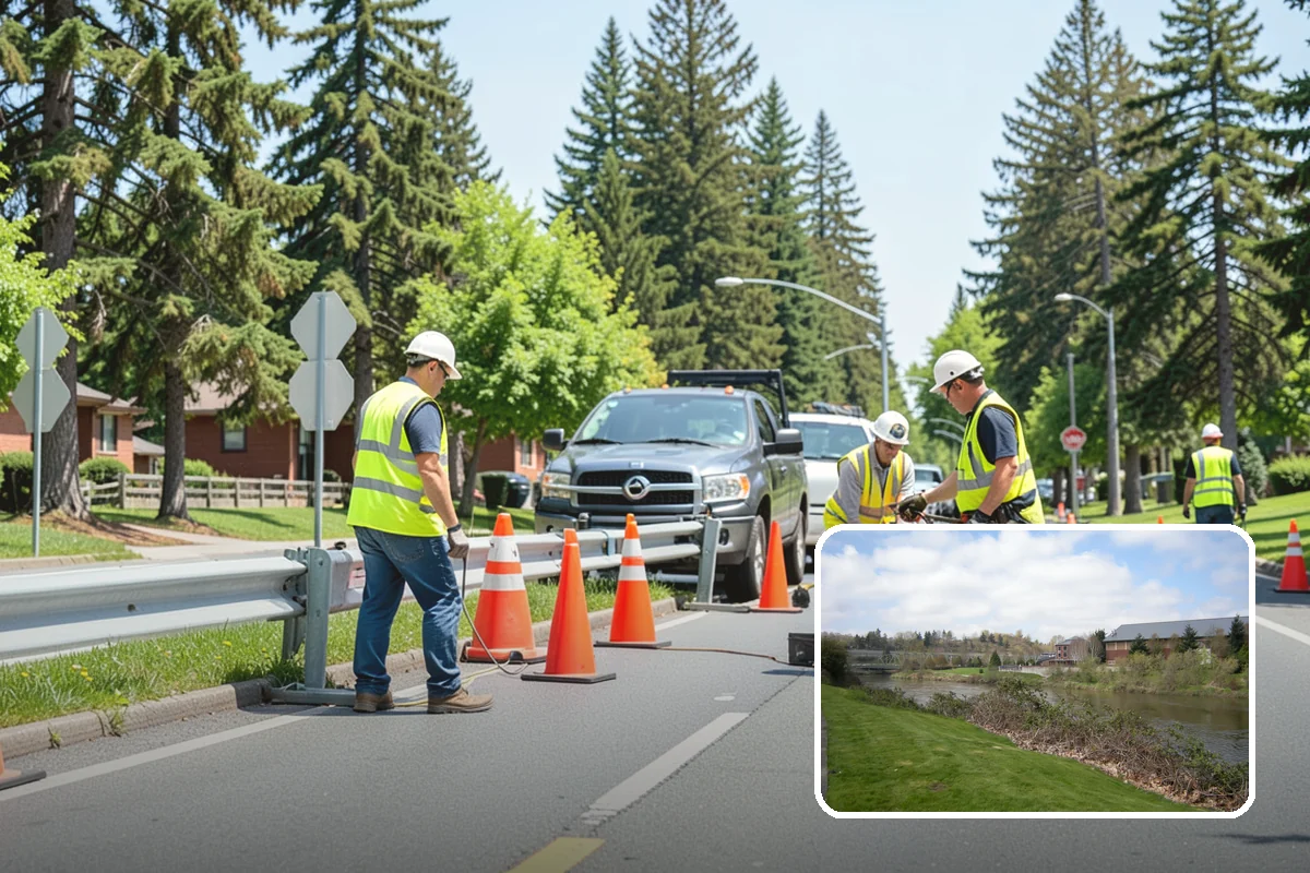 Concrete Grinding in Tukwila, King County, WA - Creates smooth, beveled transitions that meet accessibility standards