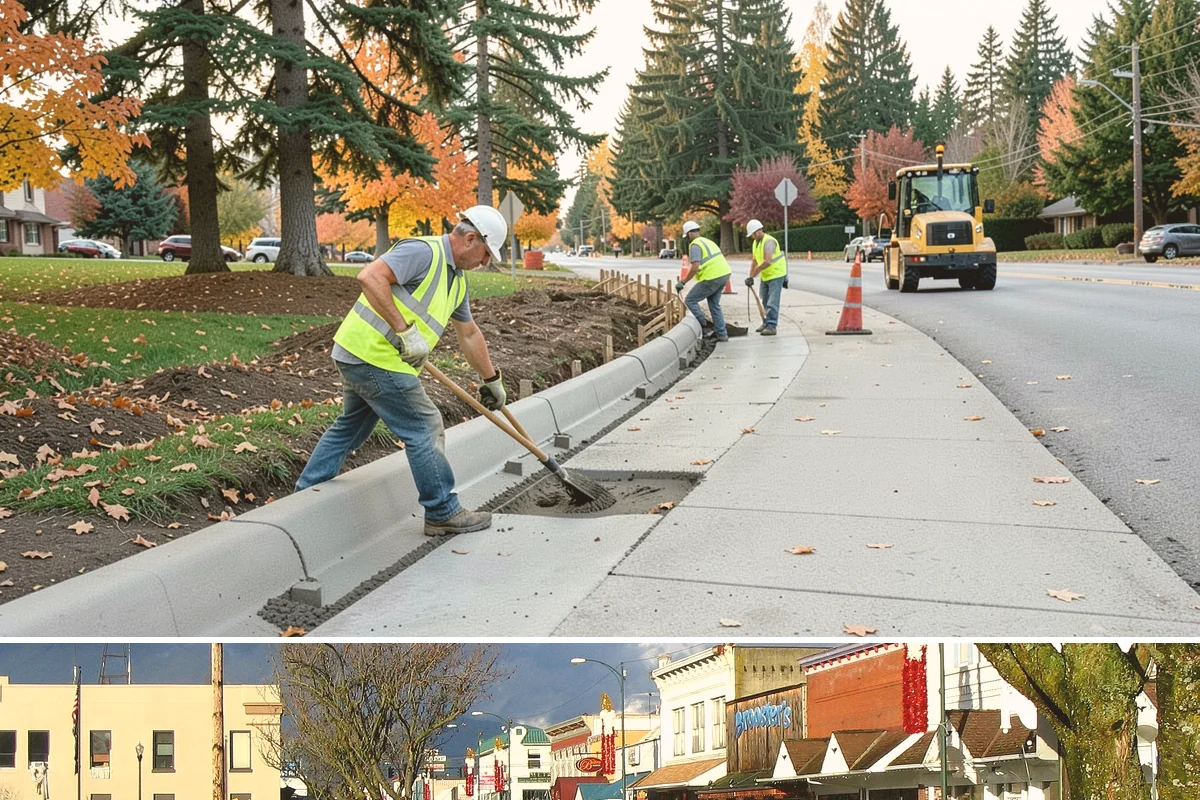 Concrete Pad Construction in Arlington, Snohomish County, WA - Pads can be scheduled year-round, but coordinating the pour ahead of equipment delivery keeps capital projects on their...