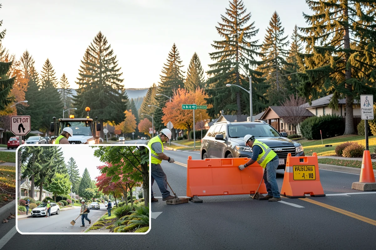 Concrete Pad Construction in Beaux Arts Village, King County, WA - Sized to actual equipment loads and anchor templates
