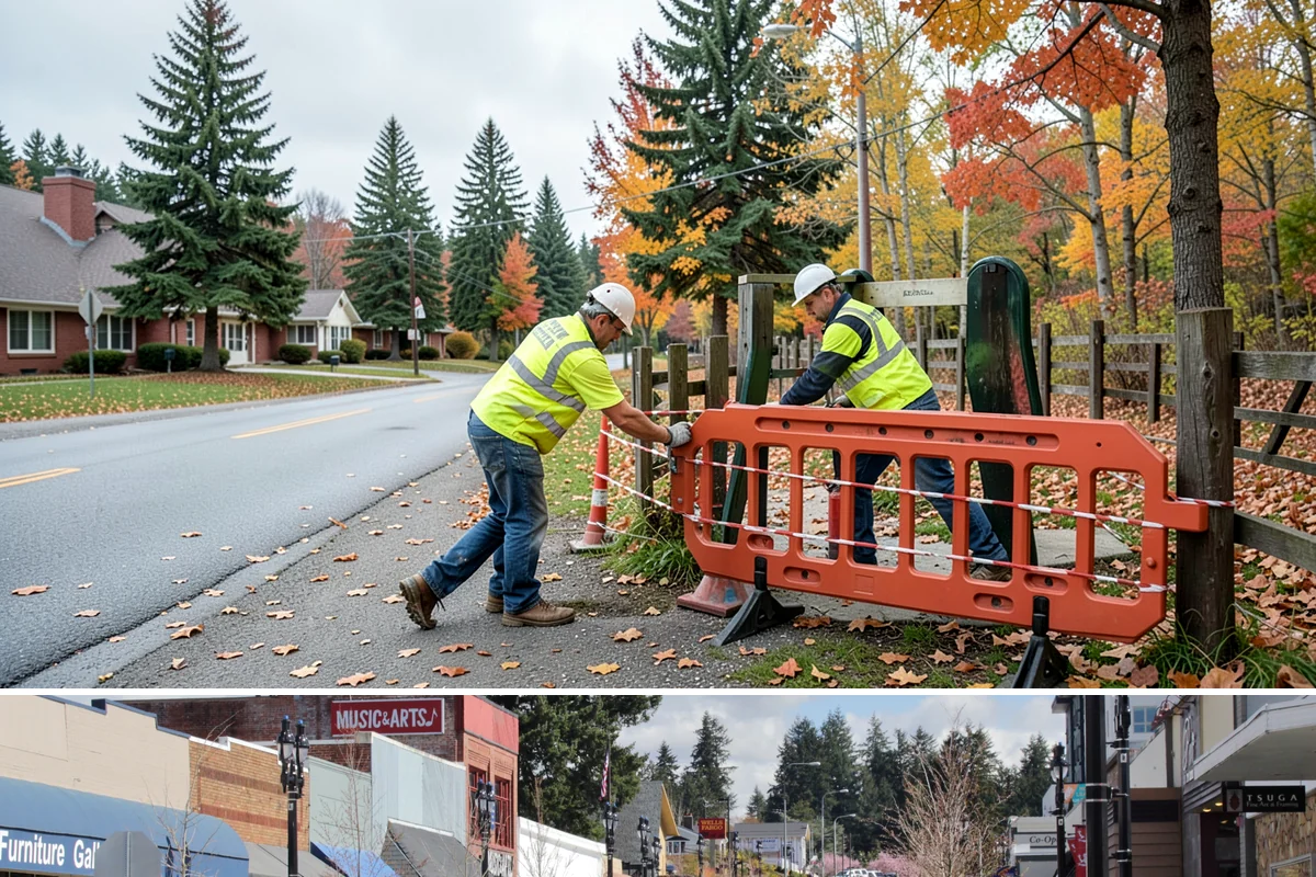 Concrete Pad Construction in Bothell, King County, WA - Pads can be scheduled year-round, but coordinating the pour ahead of equipment delivery keeps capital projects on their...