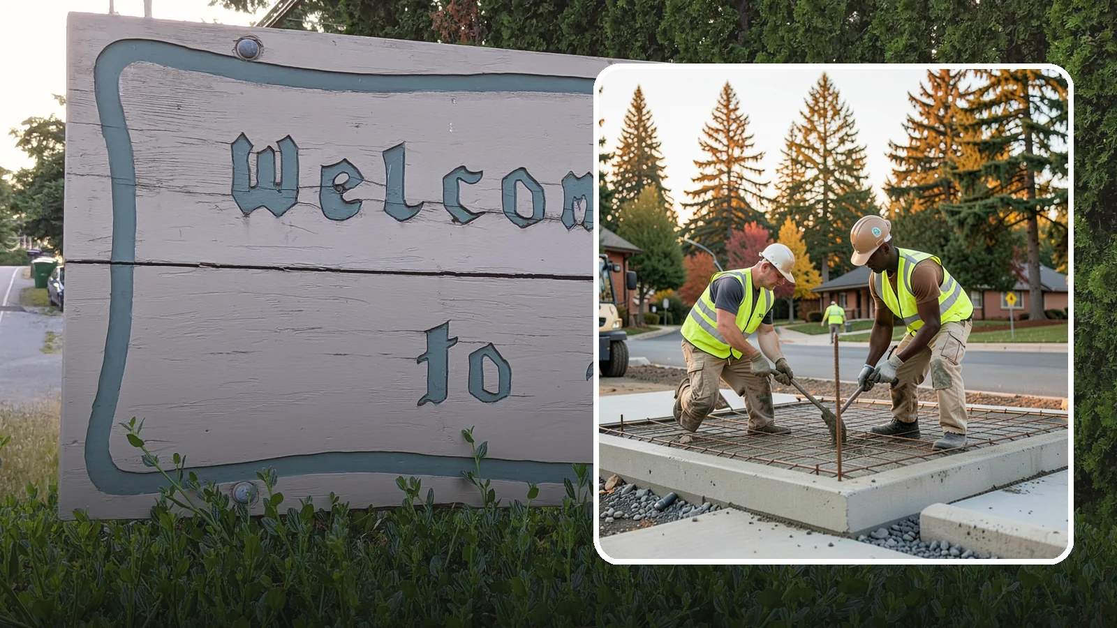 Concrete Pad Construction in Brier, Snohomish County, WA - Reinforced concrete pads for equipment, generators, transformers, and site amenities at public facilities.