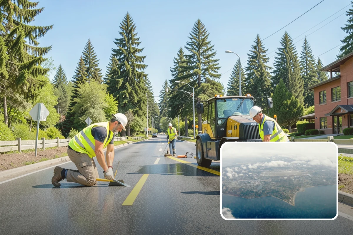 Concrete Pad Construction in Burien, King County, WA - Sized to actual equipment loads and anchor templates