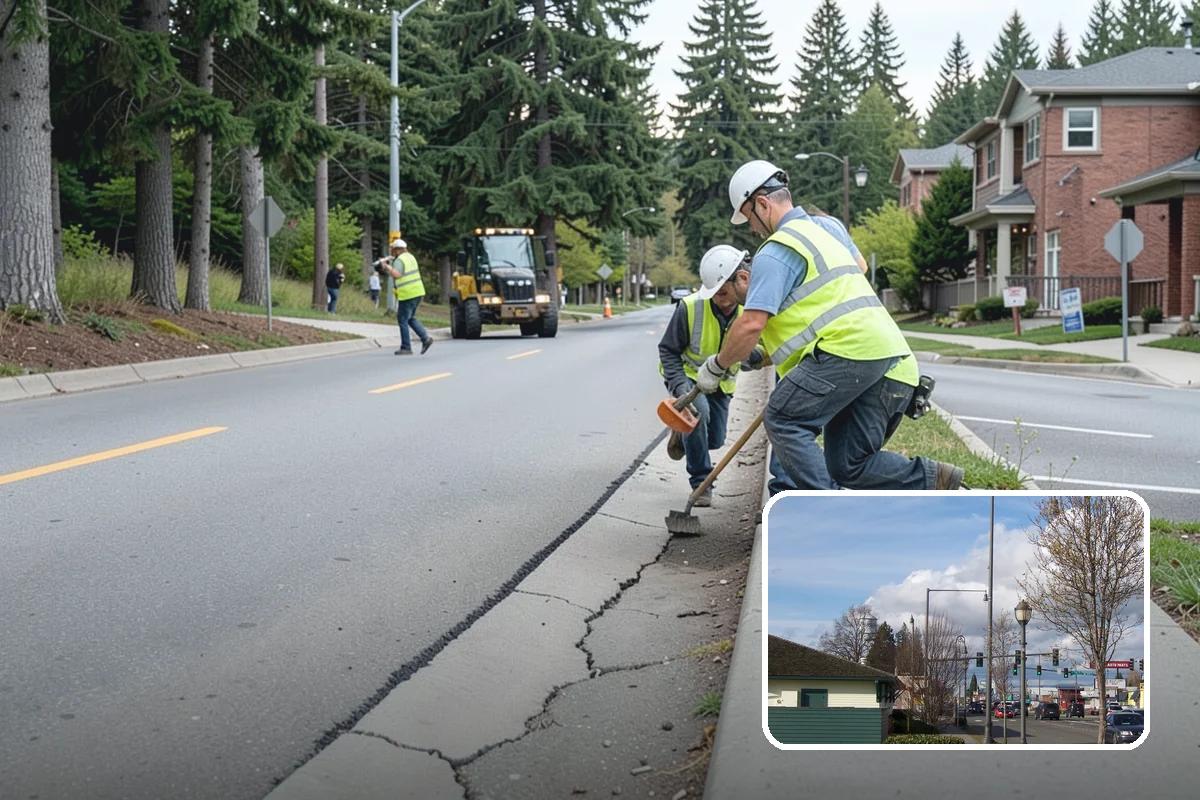 Concrete Pad Construction in Marysville, Snohomish County, WA - Sized to actual equipment loads and anchor templates
