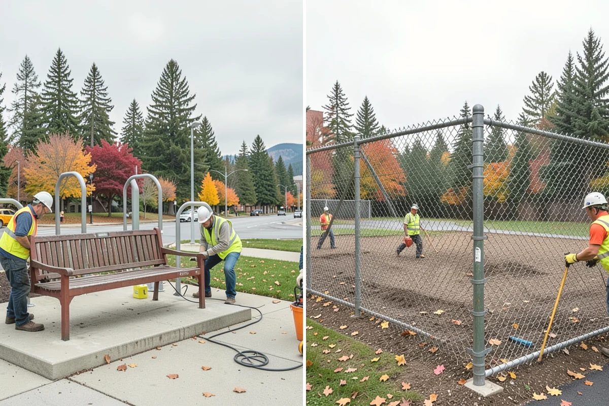Concrete Pad Construction in Mercer Island, King County, WA - Confirm equipment footprint, loads, and anchor layout
