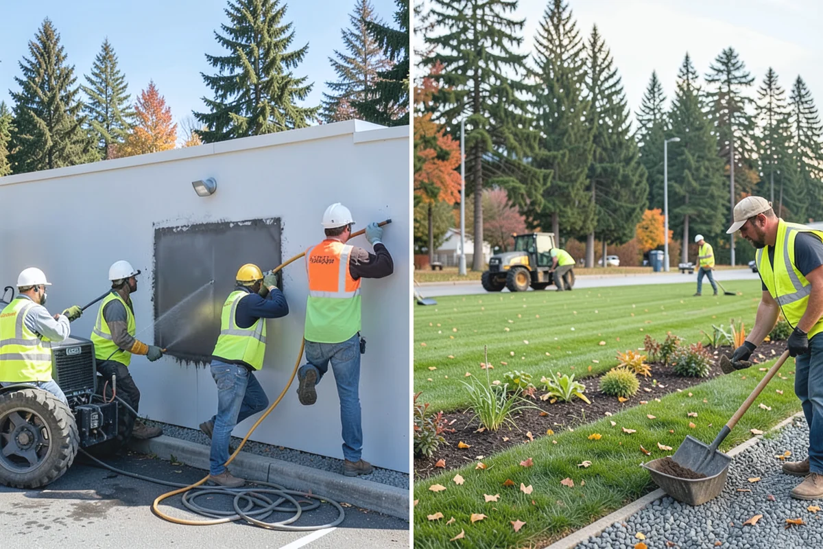 Concrete Pad Construction in Renton, King County, WA - Confirm equipment footprint, loads, and anchor layout