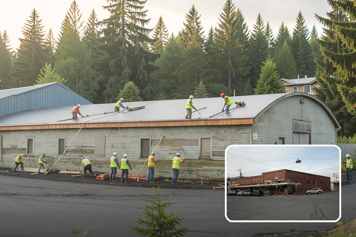 Concrete Pad Construction in Sedro-Woolley, Skagit County, WA - Sized to actual equipment loads and anchor templates