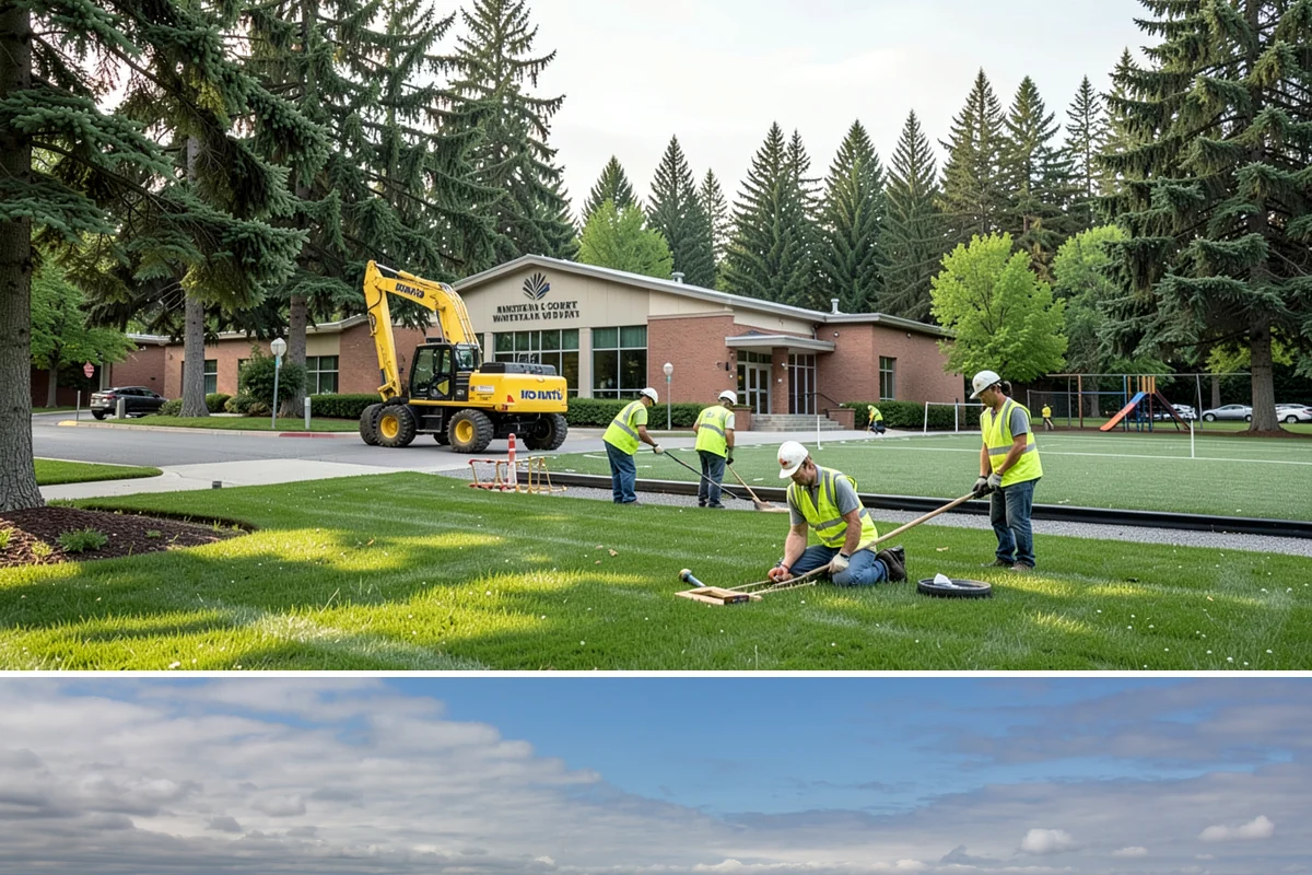 Concrete Pad Construction in University Place, Pierce County, WA - Pads can be scheduled year-round, but coordinating the pour ahead of equipment delivery keeps capital projects on their...