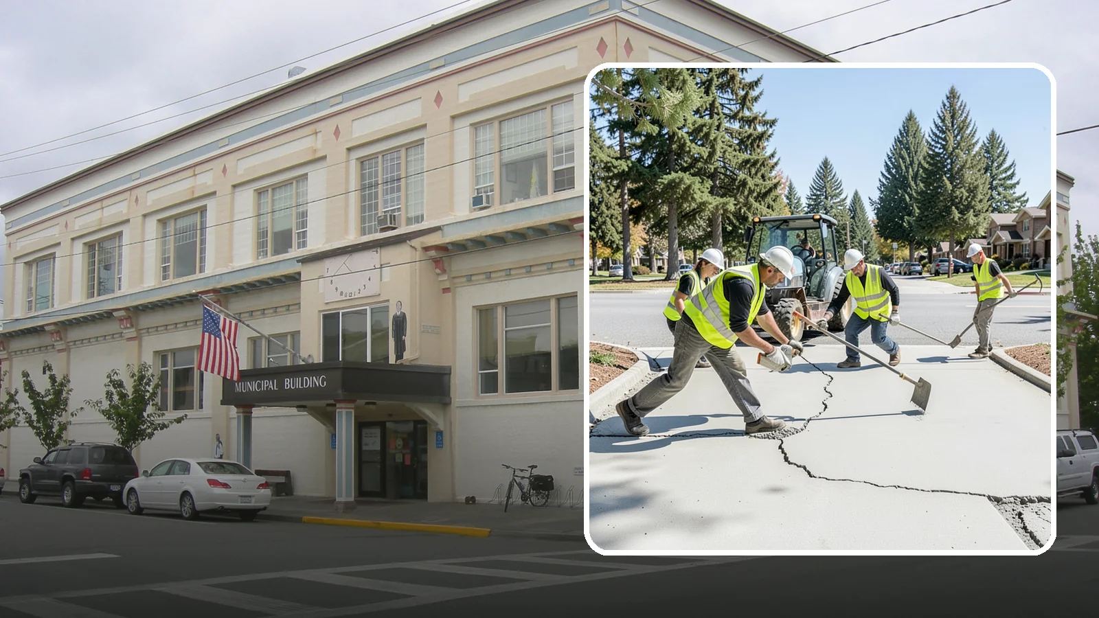 Concrete Repairs in Anacortes, Skagit County, WA - We repair spalled, cracked, and settled public concrete flatwork to restore safe, code-compliant surfaces.