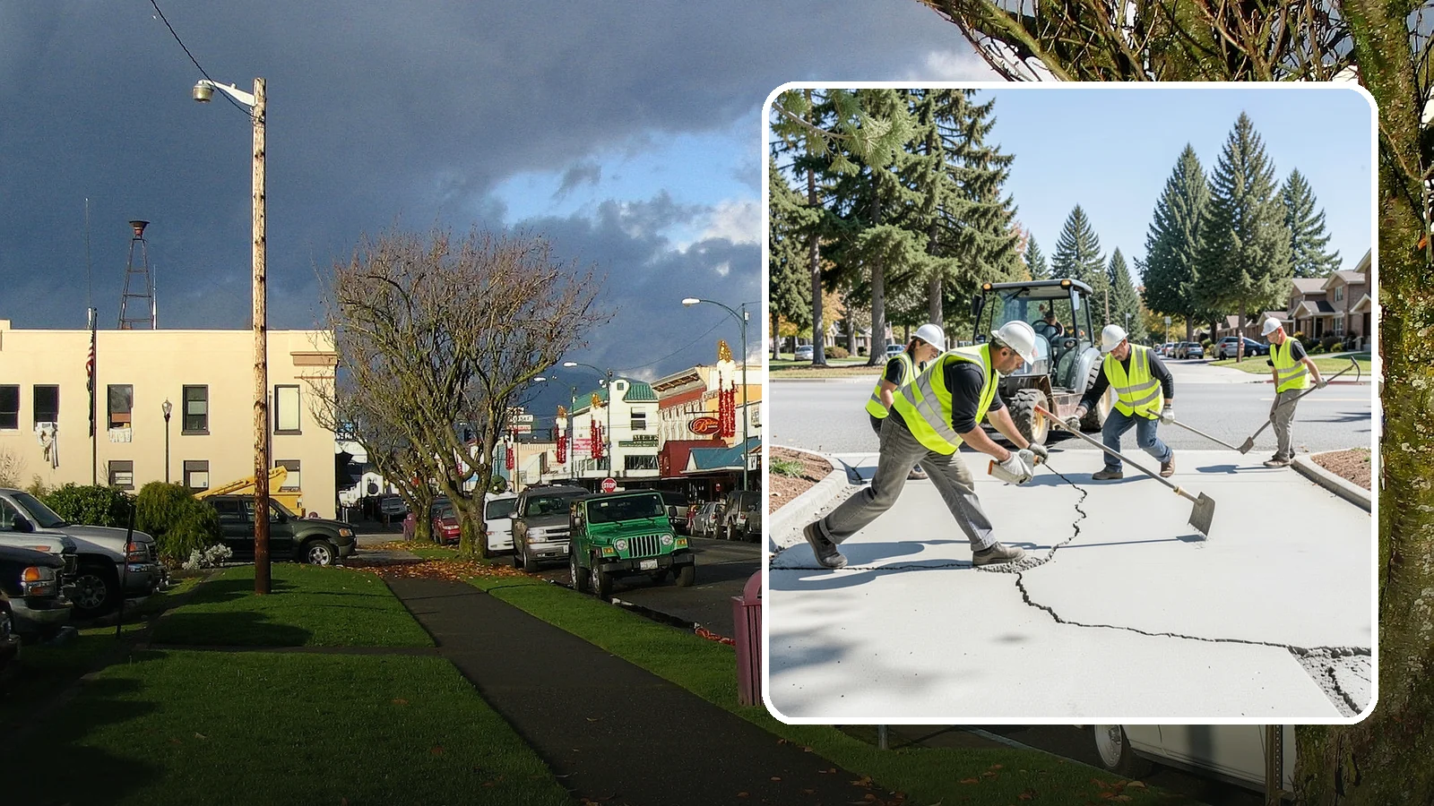 Concrete Repairs in Arlington, Snohomish County, WA - We repair spalled, cracked, and settled public concrete flatwork to restore safe, code-compliant surfaces.