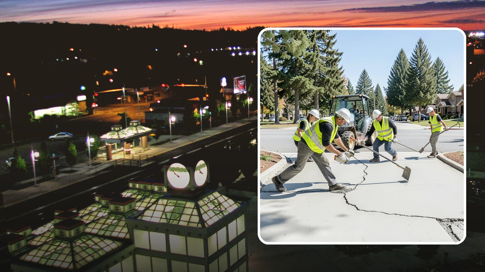 Concrete Repairs in Auburn, King County, WA - We repair spalled, cracked, and settled public concrete flatwork to restore safe, code-compliant surfaces.