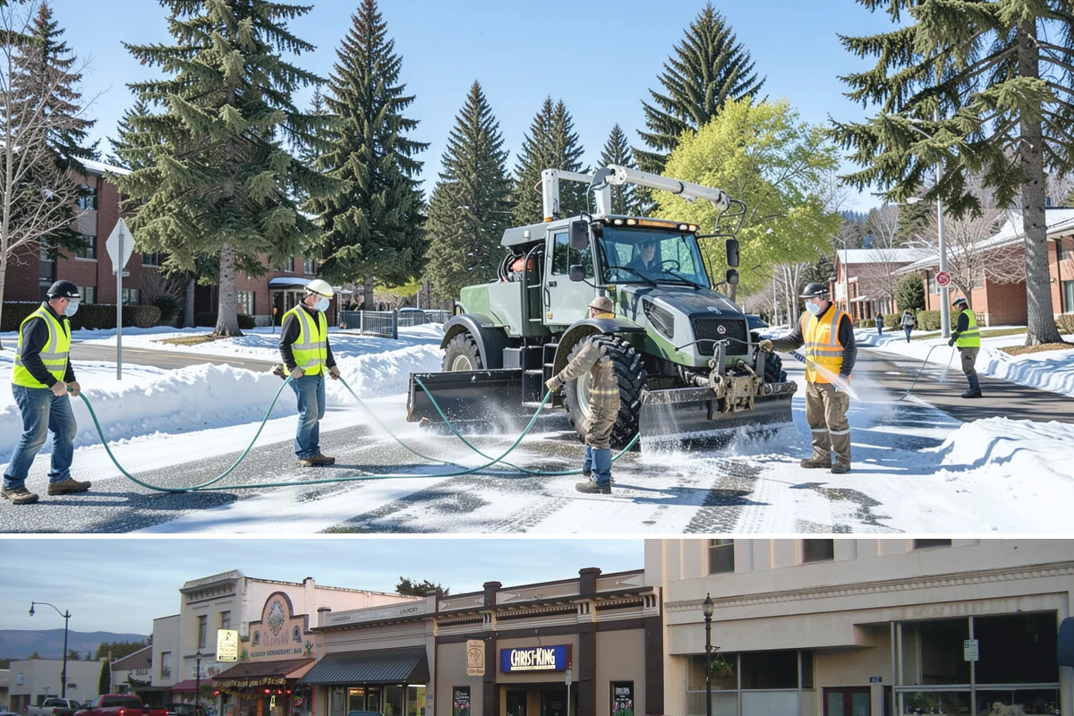 Concrete Repairs in Burlington, Skagit County, WA - Concrete placement favors the drier, milder season so temperature and moisture support proper curing and finish quality.