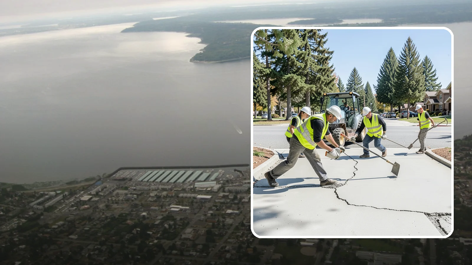 Concrete Repairs in Des Moines, King County, WA - We repair spalled, cracked, and settled public concrete flatwork to restore safe, code-compliant surfaces.