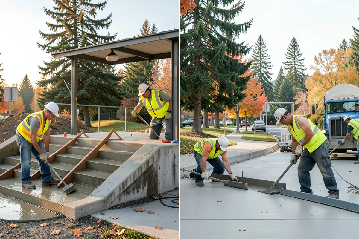 Concrete Repairs in DuPont, Pierce County, WA - Evaluate defects and identify base or drainage causes