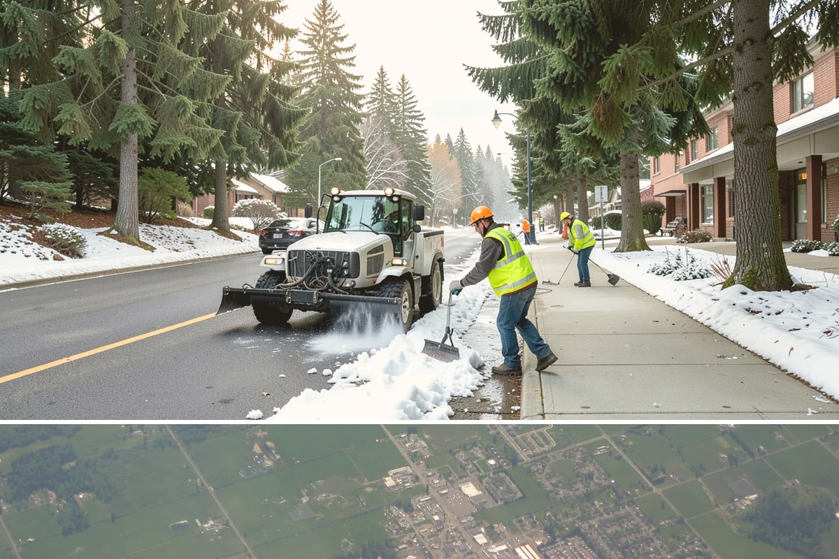Concrete Repairs in Enumclaw, King County, WA - Concrete placement favors the drier, milder season so temperature and moisture support proper curing and finish quality.