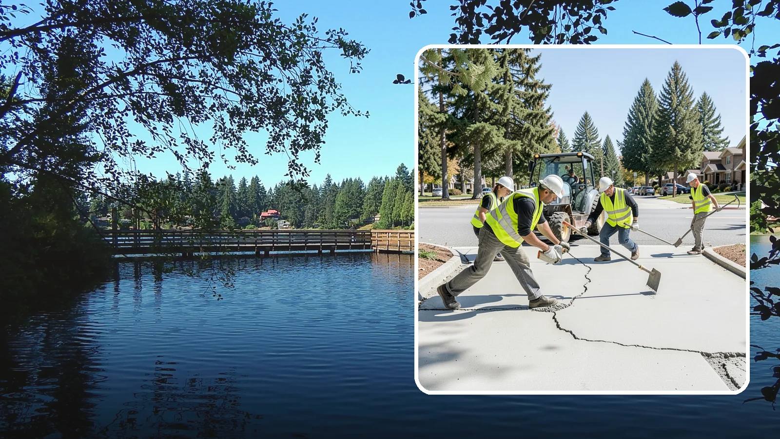 Concrete Repairs in Federal Way, King County, WA - We repair spalled, cracked, and settled public concrete flatwork to restore safe, code-compliant surfaces.
