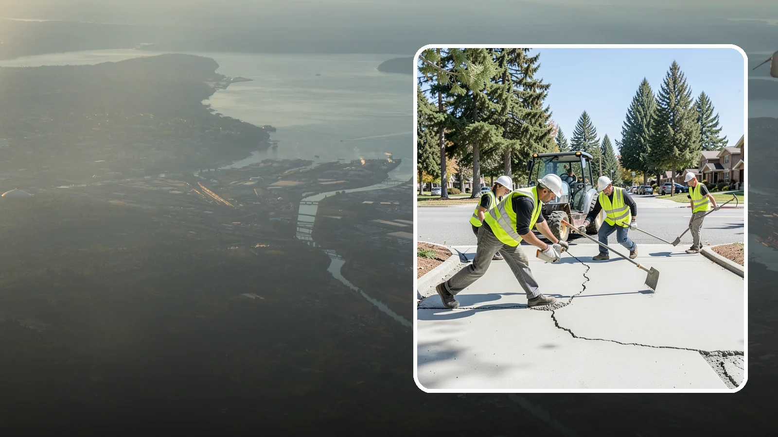 Concrete Repairs in Fife, Pierce County, WA - We repair spalled, cracked, and settled public concrete flatwork to restore safe, code-compliant surfaces.