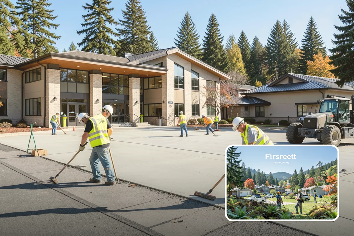 Concrete Repairs in Fircrest, Pierce County, WA - Restores ADA-compliant surfaces and reduces liability