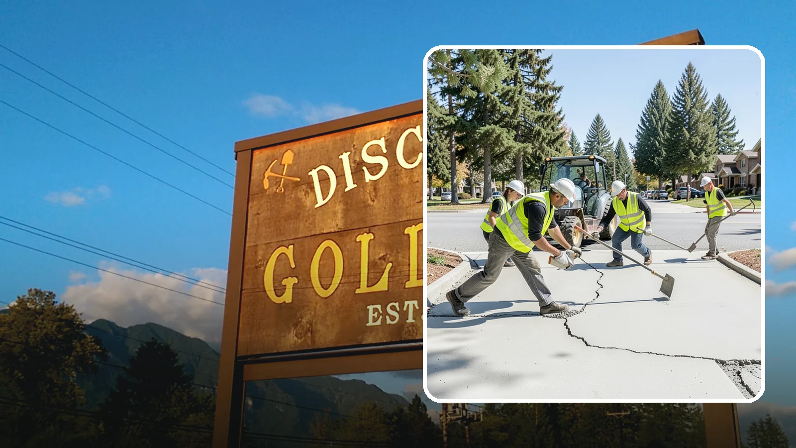Concrete Repairs in Gold Bar, Snohomish County, WA - We repair spalled, cracked, and settled public concrete flatwork to restore safe, code-compliant surfaces.