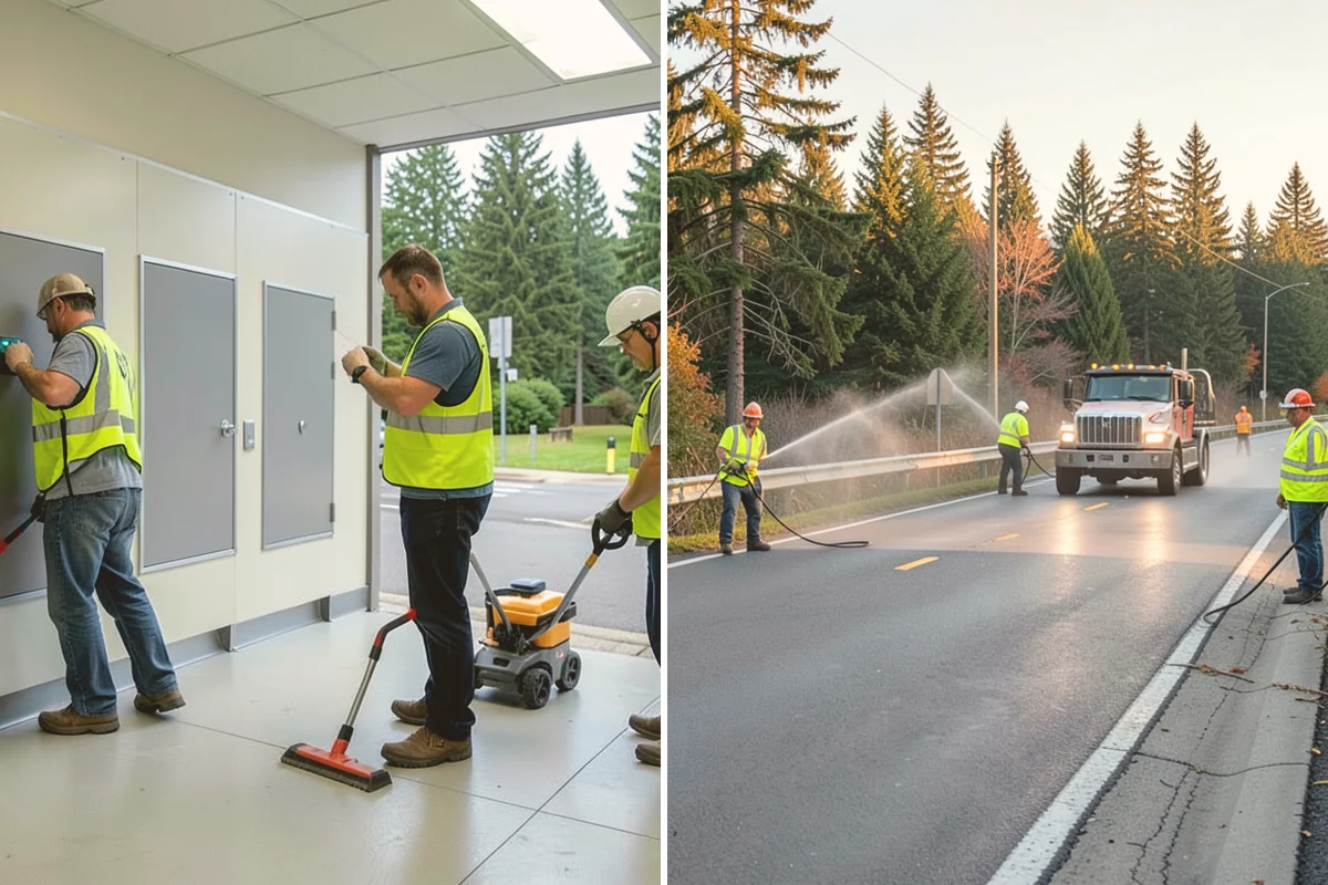 Concrete Repairs in Langley, Island County, WA - Evaluate defects and identify base or drainage causes