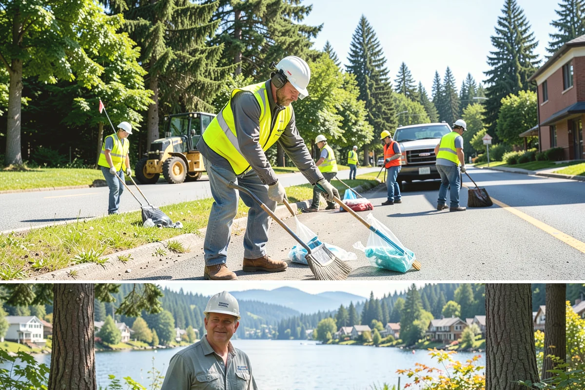 Concrete Repairs in Milton, King County, WA - Concrete placement favors the drier, milder season so temperature and moisture support proper curing and finish quality.
