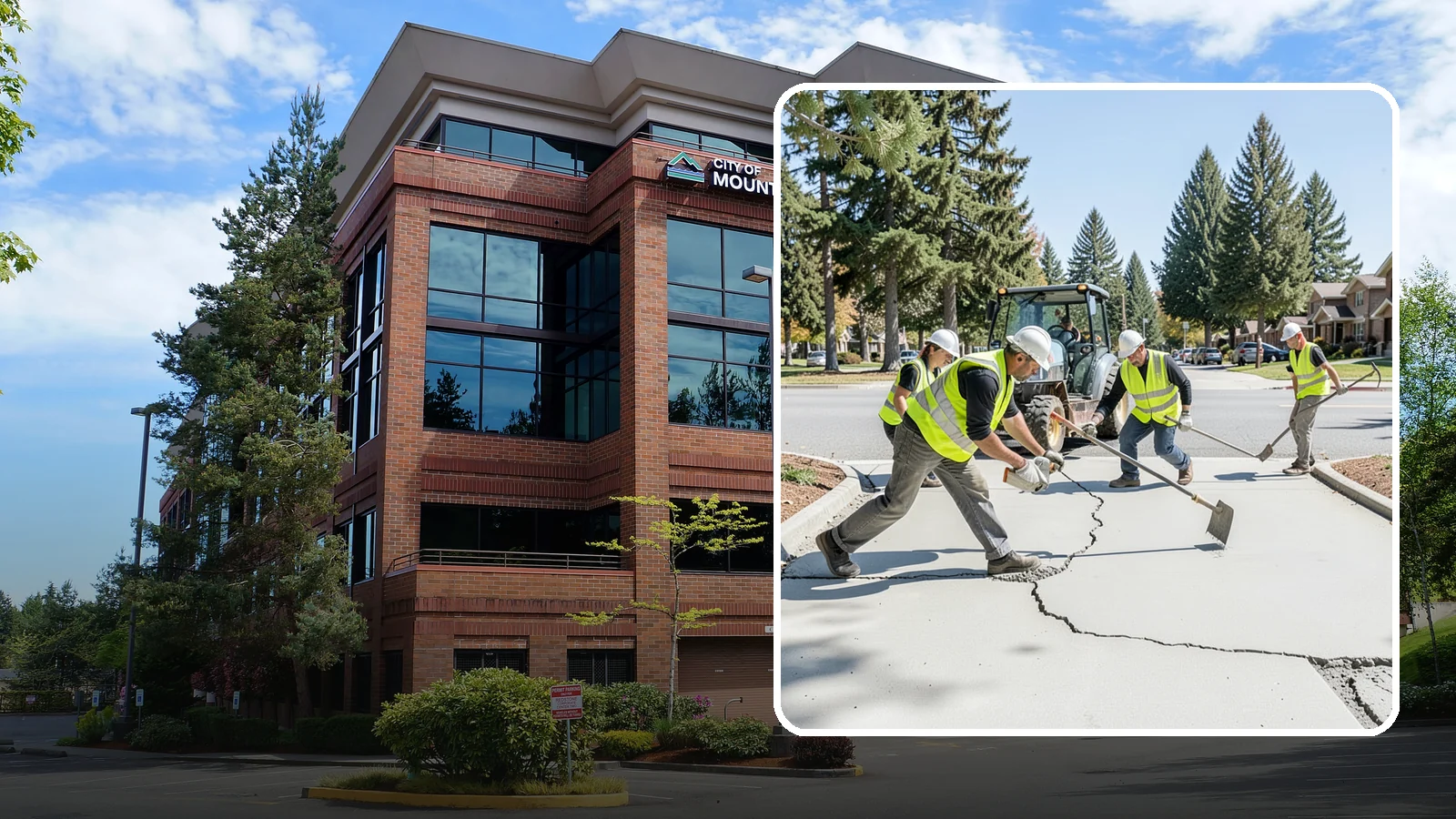 Concrete Repairs in Mountlake Terrace, Snohomish County, WA - We repair spalled, cracked, and settled public concrete flatwork to restore safe, code-compliant surfaces.