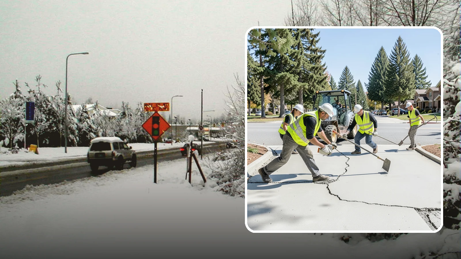 Concrete Repairs in Newcastle, King County, WA - We repair spalled, cracked, and settled public concrete flatwork to restore safe, code-compliant surfaces.