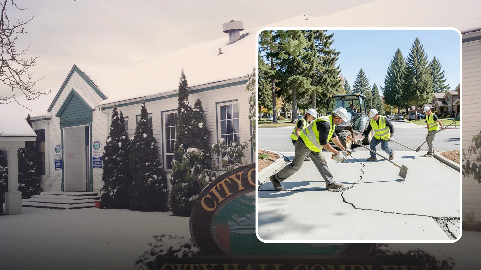 Concrete Repairs in Pacific, King County, WA - We repair spalled, cracked, and settled public concrete flatwork to restore safe, code-compliant surfaces.