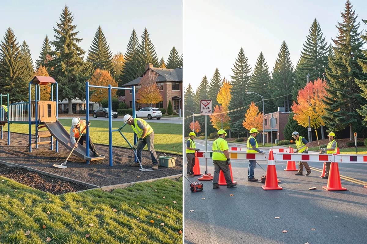 Concrete Repairs in Redmond, King County, WA - Evaluate defects and identify base or drainage causes
