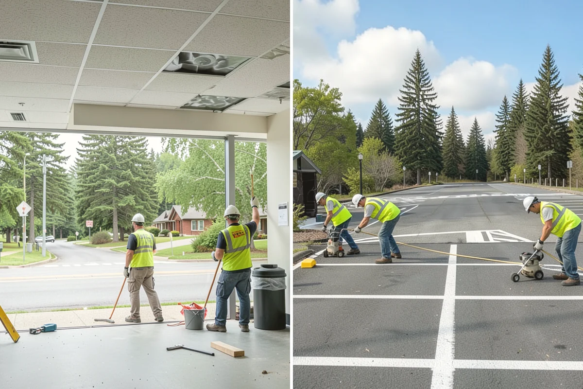 Concrete Repairs in Ruston, Pierce County, WA - Evaluate defects and identify base or drainage causes