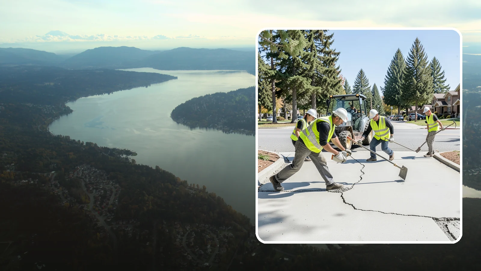 Concrete Repairs in Sammamish, King County, WA - We repair spalled, cracked, and settled public concrete flatwork to restore safe, code-compliant surfaces.